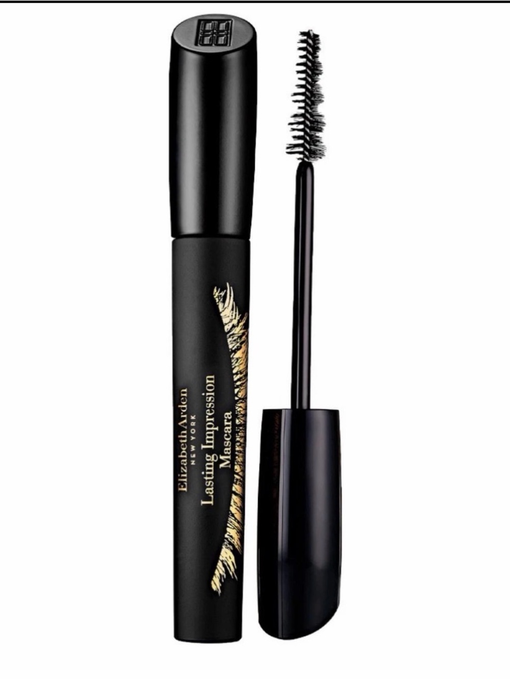 Elizabeth Arden Mascara Tube with Gold Accent - Black